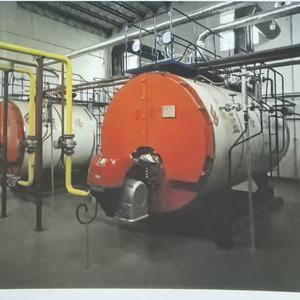 Chaudière à eau chaude industrielle de grande capacité alimentée au <span class=keywords><strong>gaz</strong></span> naturel, au fioul léger et au GNL, avec système de chauffage à condenseur - Product Image 2