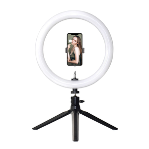 <span class=keywords><strong>Mini</strong></span> soporte de escritorio de mesa de 1/4 \ ", trípode ligero de plástico de 19cm con rosca externa para cámara web de teléfono o anillo de luz - Product Image 5