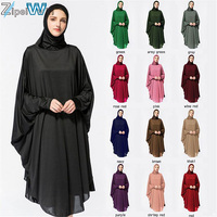 2019 nouveau modèle Pakistan Abaya à Dubaï en gros longue ouverte caftan musulman Abaya pour femme