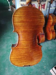 Violon <span class=keywords><strong>Guarneri</strong></span> 4/4 en bois européen, grain flammé, son doux et agréable, épicéa et érable massifs, fait main - Product Image 6
