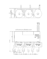 Hover HM032B terlaris 100A 250VAC 9VDC miniatur Relay Solid State S/D Coil Pin Type Terminal kontak paduan perak