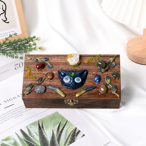 Hot Sale Creative Luxury Amazing Crystal Wooden <b>Magic</b> <b>Box</b> for Home Decoration - Product Image 6