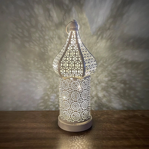 DAMAI Led Table Lamp Medium Size Hollow <b>Iron</b> Ramadan Decor Indoor Portable Handmade - Product Image 4
