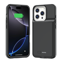 Chargeur de batterie mobile rechargeable à grande capacité USB C TPU, prix d'usine, charge rapide, batterie externe, étui de chargeur de batterie