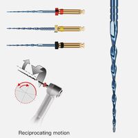 Endo Niti Jingc Machines Seulement Un Fichiers Dentaire Bleu Flexible Alternatif Rotatif Fichiers Dentisterie Matériaux Instruments