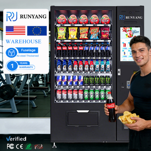 Máquina Expendedora Combinada <span class=keywords><strong>de</strong></span> Bebidas Frías y Aperitivos RUNYANG con <span class=keywords><strong>Apple</strong></span> Pay, Máquina Expendedora <span class=keywords><strong>de</strong></span> Alimentos y Bebidas - Product Image 1