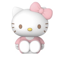Vente en gros Hello Kitty 3D Anime LED Veilleuse Protection des yeux Lampe de chevet avec matériau en silicone pour décoration de chambre d'étudiant pour enfants