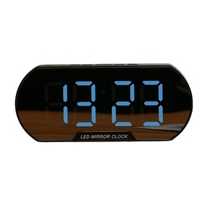 โต๊ะอิเล็กทรอนิกส์ขนาดเล็กตั้งโต๊ะในสำนักงานมีจอ LCD นาฬิกาปลุกแบบดิจิตอลแสดงผลขนาดใหญ่ - Product Image 1