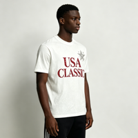 T-shirt personnalisé Kornit DTG à col rond, imprimé graphique, style streetwear, fabrication de haute qualité, vente en gros aux États-Unis