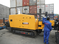 Force de poussée-tirage de 345 kN, 12600 N.m, foreuse directionnelle horizontale XZ320E