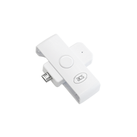 Minilector de tarjetas para teléfono móvil, interfaz Original ACS ACR39U-ND ISO7816 EMV, interfaz OTG