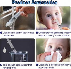 Limpiador Nasal para Bebés, 10 Piezas, con Materiales de Silicona y PP de Grado Alimenticio, Ecológico, No Tóxico, para Aliviar la Rinitis - Product Image 5