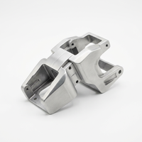 AsiaLink OEM - Pieza de Marco de Pierna de Robot de Aluminio Fundido a Presión de Alta Precisión, Soporte de Esqueleto de Muslo para Robot IA, Modelo de Robots Humanoides