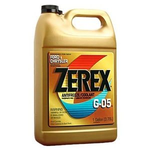 Liquide de refroidissement antigel Zerex G-05 1 gallon pH 7,5 Point d'ébullition 108°F pour véhicules Ford Chrysler - Product Image 2