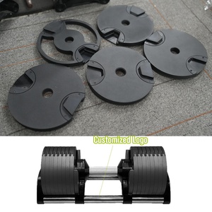 VIGFIT Nouvel ensemble d'haltères réglables 24KG 32KG 36KG 40KG, <span class=keywords><strong>poids</strong></span> d'haltères réglables, haltères réglables 50lb 70lb 80lb - Product Image 3