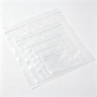 Sacs de conservation sous vide refermables pour congélateur, pochettes en plastique transparent pour viande, poisson, chewing-gum, gelée, taille personnalisable