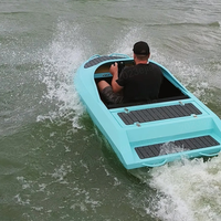 Mini Tekne Elektrikli Motor Tek Kişilik Mini Elektrikli Jet Bot Mini Elektrikli Jet Bot Binilebilir