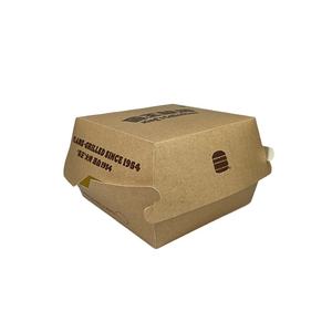 Venta al por mayor Mdonalds French Fried Chips hamburguesa caja de embalaje de comida rápida impresión personalizada papel Kraft embalaje de alimentos hamburguesa caja de hamburguesa - Product Image 4