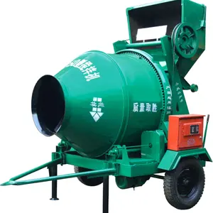 Mixer New Cement Mixers For Convenient Use JZC350 2 Bagger Diesel Small Portable Concrete Mixer