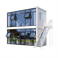 Conteneur Isolé en Matériau HDPE Direct Usine Modèle 2-2-6 – Dortoir Mobile pour Chantier de Construction, Magasin Commercial, Maison Préfabriquée