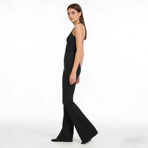 Leggings <span class=keywords><strong>de</strong></span> yoga évasés pour femmes, taille haute, en Spandex et Nylon, effet ventre plat, push-up, pour la gym, le yoga, la danse, le quotidien et les loisirs - Product Image 2