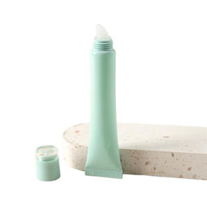 Tube souple vide pour gloss à lèvres avec applicateur incliné, emballage personnalisé pour rouge à lèvres, gloss et illuminateur - Product Image 3