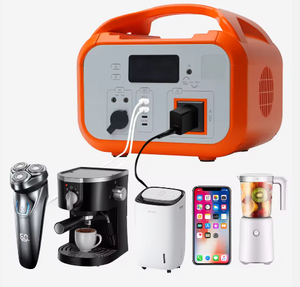 Estación de Energía Portátil de 600W/300W, Generador Solar Portátil Lifepo4, Batería de Almacenamiento de Energía de 110V - Product Image 1