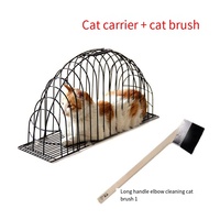 Cage portable pour animaux de compagnie avec sèche-cheveux, cage de séchage de bain pour chien chat de voyage, approvisionnement en vrac en gros pour le lavage du bain