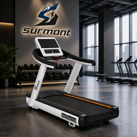 Equipo de Fitness, Caminadora Eléctrica para Ejercicio en Casa, Máquina para Correr, Pantalla LED de Acero, Unisex, Comercial, Portátil, 5 Años de Garantía