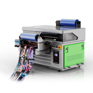 Digital UV Led 4060 Roll to Roll Uv Dtf Sticker Printing Printer XP600 Printhead 14.9 Inch Cold Label AB Film Inkjet Printer - Product Image 1