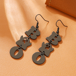 Pendientes Colgantes de Halloween con Diseño de Serpiente y Esqueleto, Joyería de Fiesta para Mujer, Pendientes de Acero Inoxidable R0419 1 - Product Image 4