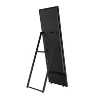 Support de sol d'affichage de publicité numérique debout pliant Portable mur vidéo LED LCD personnalisé avec Menu numérique pour Restaurant