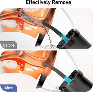 Nettoyeur d'oreilles électrique pliable IPX6, appareil de nettoyage des oreilles portable, laveur d'oreilles à eau pour un soin quotidien confortable des oreilles - Product Image 4