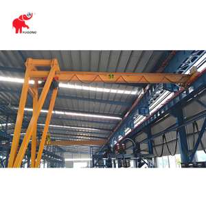 Alta eficiencia BMH 1 Ton 2 Ton 3 Ton 5 Ton 10 Ton 15 Ton Electric <span class=keywords><strong>Single</strong></span> <span class=keywords><strong>Beam</strong></span> Semi Grúa de pórtico para almacén - Product Image 4