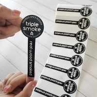 Étiquettes autocollantes en vinyle rondes imperméables avec logo personnalisé pour fabricants, pour emballages de bouteilles et pots alimentaires, avec dorure à chaud