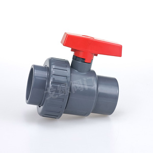 Fabrieksverkoop Goedkope Prijs Ansi Jis Din Bs Pvc Pijpfittingen Pvc Enkele Unie Kogelklep - Product Image 1