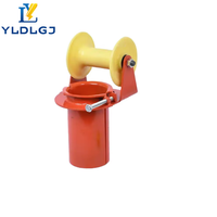 Kit de rouleaux de câblage professionnels YILI en nylon, robuste, anti-marquage, pour système de guidage d'angle droit pour outils de télécommunications et utilitaire