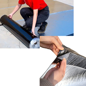 Lámina de techo impermeable de betún autoadhesivo moderno, lámina de aluminio, membrana de techo a prueba de agua de asfalto modificado para lámina de hierro - Product Image 2