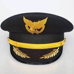 Cappello da Pilota Aviatore con Visiera Larga e Visiera Interna, Formale, per Uso Quotidiano all'Aperto, in Tessuto Traspirante, Unisex - Product Image 5