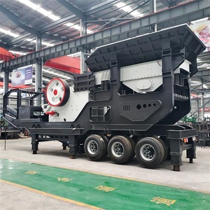 Mobile Backenbrecheranlage der MW-Serie mit hohem Zerkleinerungsverhältnis als Kern-Primäranlage für die Sand- und Gesteinsproduktionslinie - Product Image 1