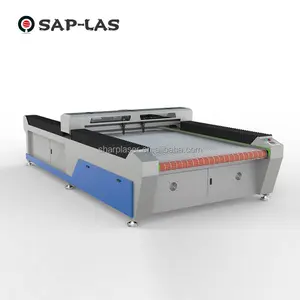 large size co2 laser cutting machine for fabric upholstery fabric roll fabric