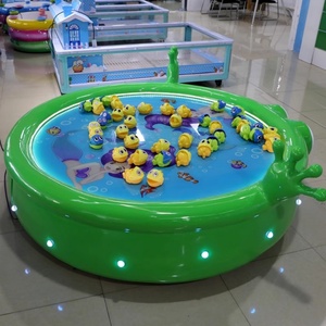 Máquina de juego infantil popular en inglés, equipo de parque de atracciones de rompecabezas operado con monedas, de pesca de ranas, hecho a mano, para interiores - Product Image 3