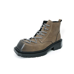 2026 Bestselling Thick Sole <b>Height</b> <b>Increasing</b> Business Formal Leather <b>Shoes</b> Youth Trendy All-Match Daily Casual Lace-up <b>Shoes</b> - Product Image 4