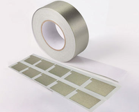 Ruban électriquement conducteur de feuille d'aluminium de taille personnalisée de ruban de vente chaude