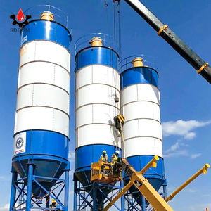 Machines à mortier sec pour silos <span class=keywords><strong>bunker</strong></span>, tuyaux d'entrée de poudre, travaux de béton massif de grands volumes, silo à ciment de 40 tonnes - Product Image 3