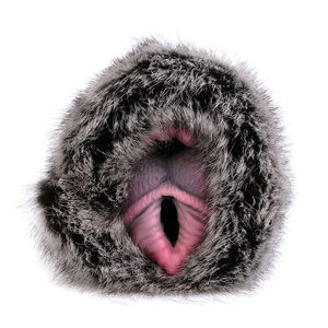 成人用幻想自慰器毛绒怪物狗硅胶柔软紧致阴道口袋自慰杯 - Product Image 3