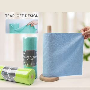 20-पैक 10 ''आंसू-दूर माइक्रोफाइबर साफ कपड़े धोने योग्य कपड़े साफ करने योग्य सूक्ष्म फाइबर कपड़े साफ करने योग्य माइक्रोफाइबर कपड़े - Product Image 2