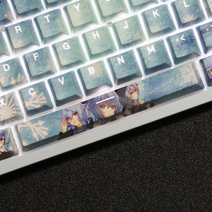 Genshin-Teclado mecánico con 104 teclas, Teclado mecánico con luz de sublimación a través de OEM, para 61 64 75 84 87 98 104 teclas - Product Image 6