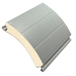 <span class=keywords><strong>Porte</strong></span> <span class=keywords><strong>de</strong></span> <span class=keywords><strong>garage</strong></span> extérieure moderne à enroulement rapide en aluminium avec moteur tubulaire silencieux et isolé pour la maison - Product Image 5