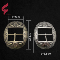 Boucle à ardillon personnalisable en alliage de zinc certifiée SGS, style vintage, sans plomb, sans nickel, écologique, de la marque Lihui Hardware